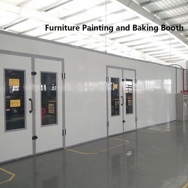 Furniture Paint booth and Baking Oven